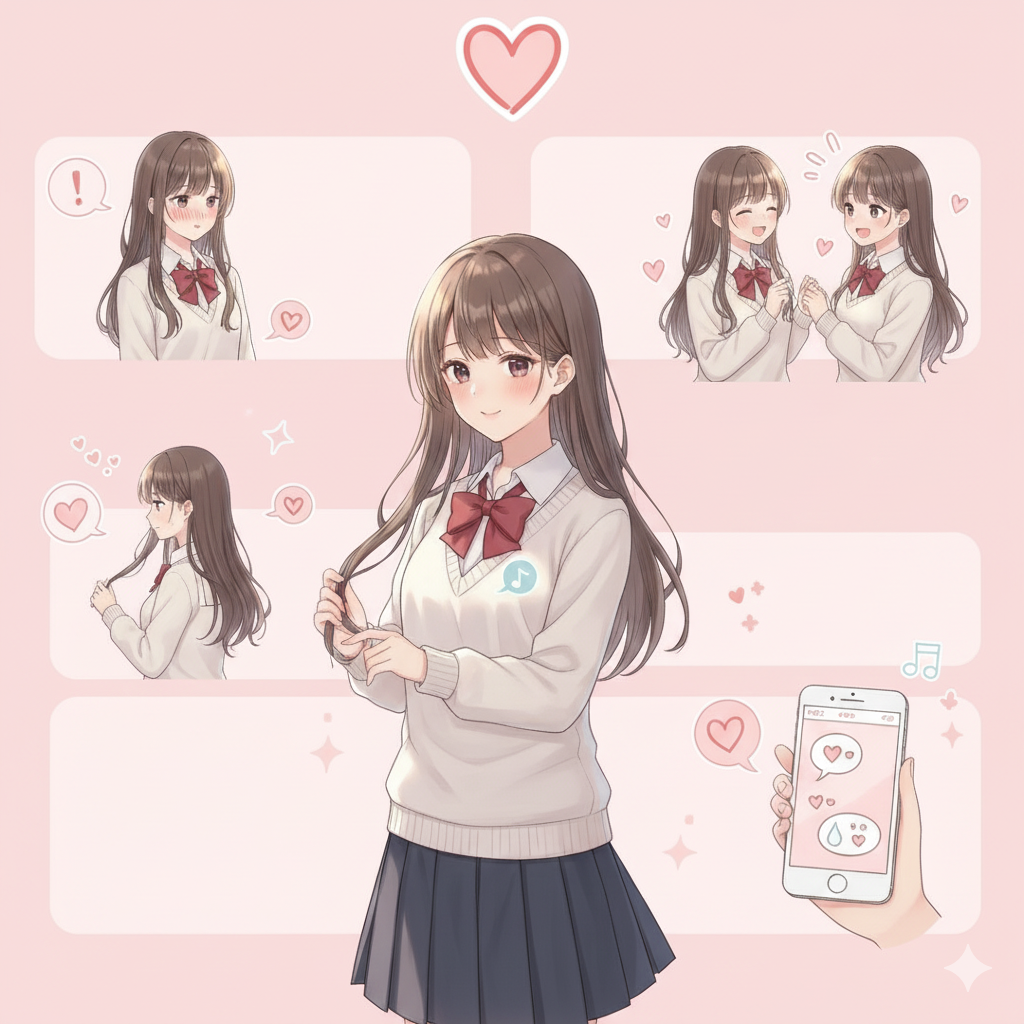 言葉・態度でわかりやすい女子の好きサイン